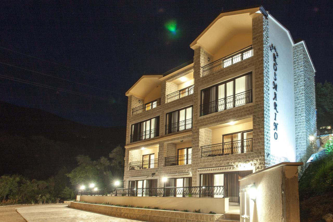 Rosmarino Lägenhet Sveti Stefan Exteriör bild