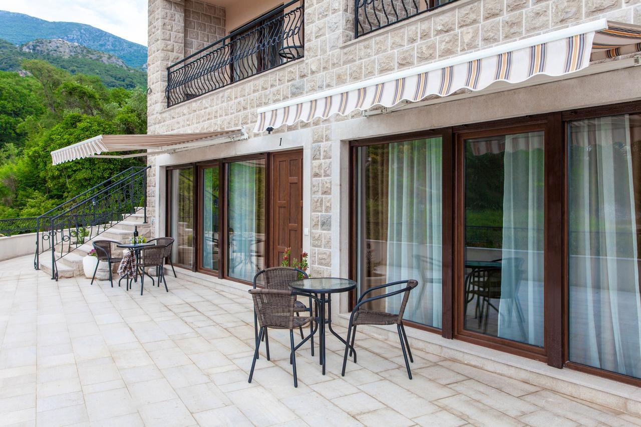 Rosmarino Lägenhet Sveti Stefan Exteriör bild