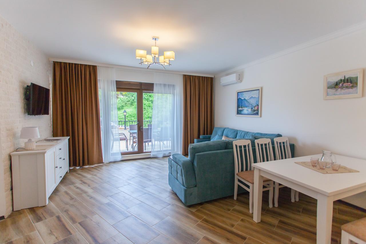 Rosmarino Lägenhet Sveti Stefan Exteriör bild