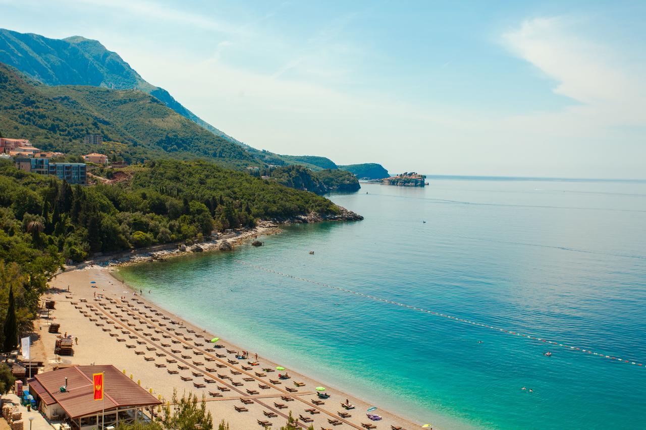Rosmarino Lägenhet Sveti Stefan Exteriör bild