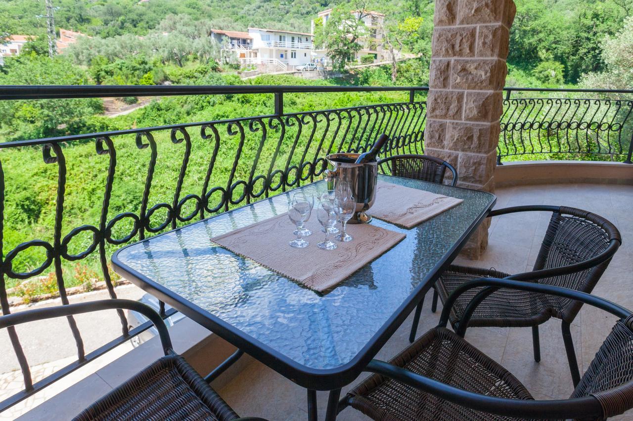 Rosmarino Lägenhet Sveti Stefan Exteriör bild